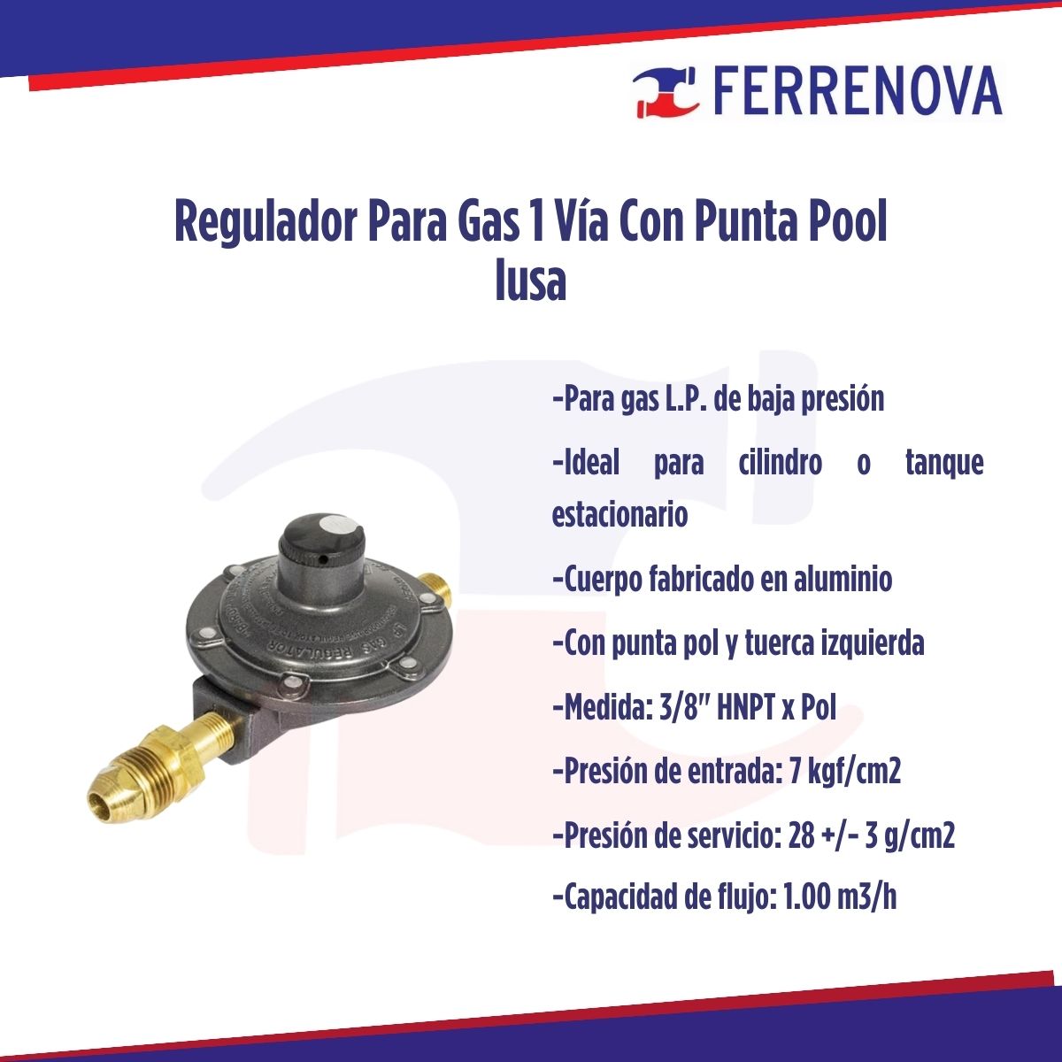 Válvula Para Tanque De Gas Iusa