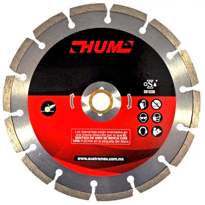 Disco Diamante 2558 180X2.2X22.2 Austromex