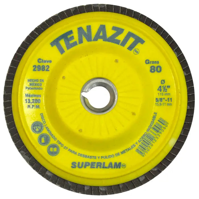 Disco Laminado 2982 41/2 G-80 Austromex