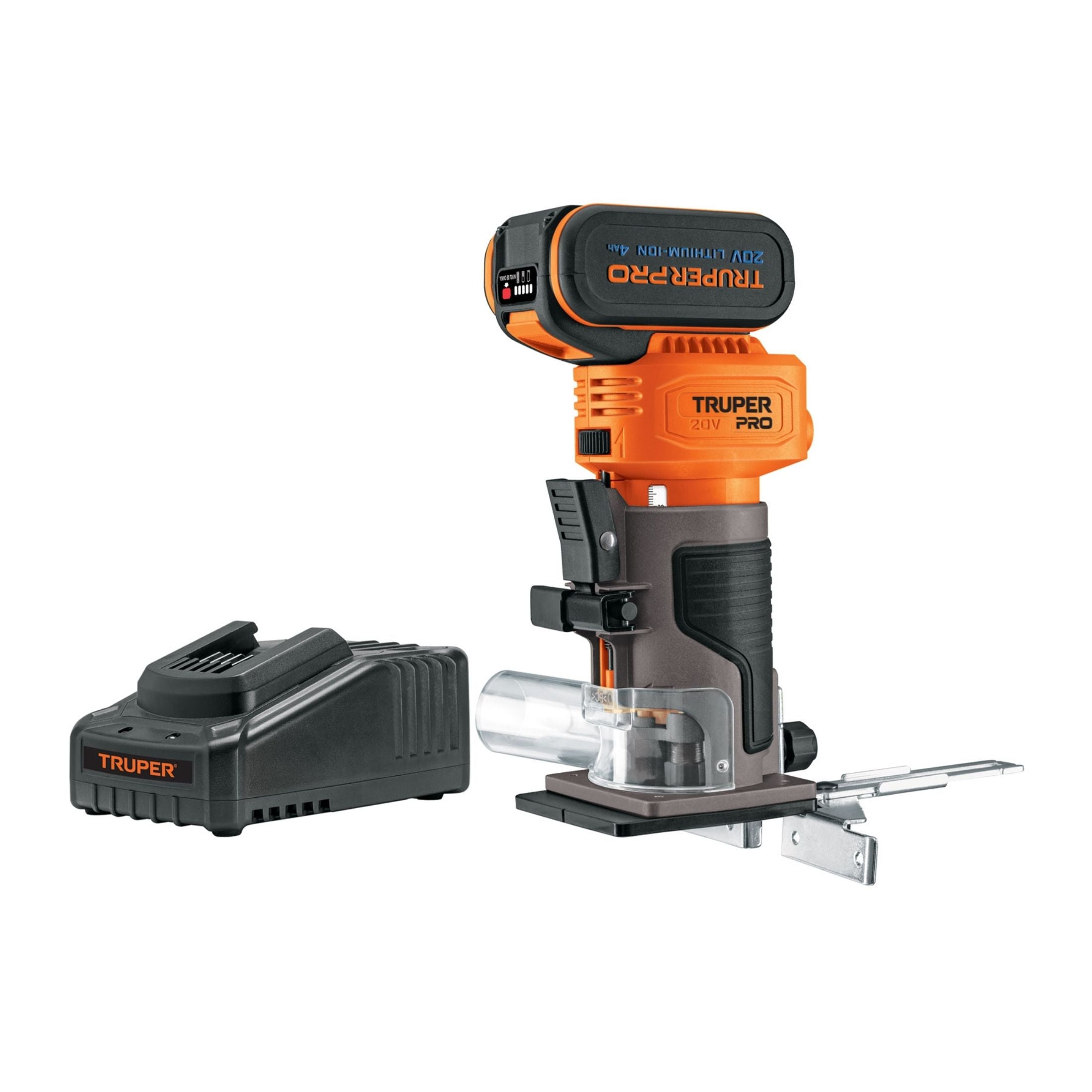 Router 1/4" 1 Batería 4Ah PRO  Truper 102865