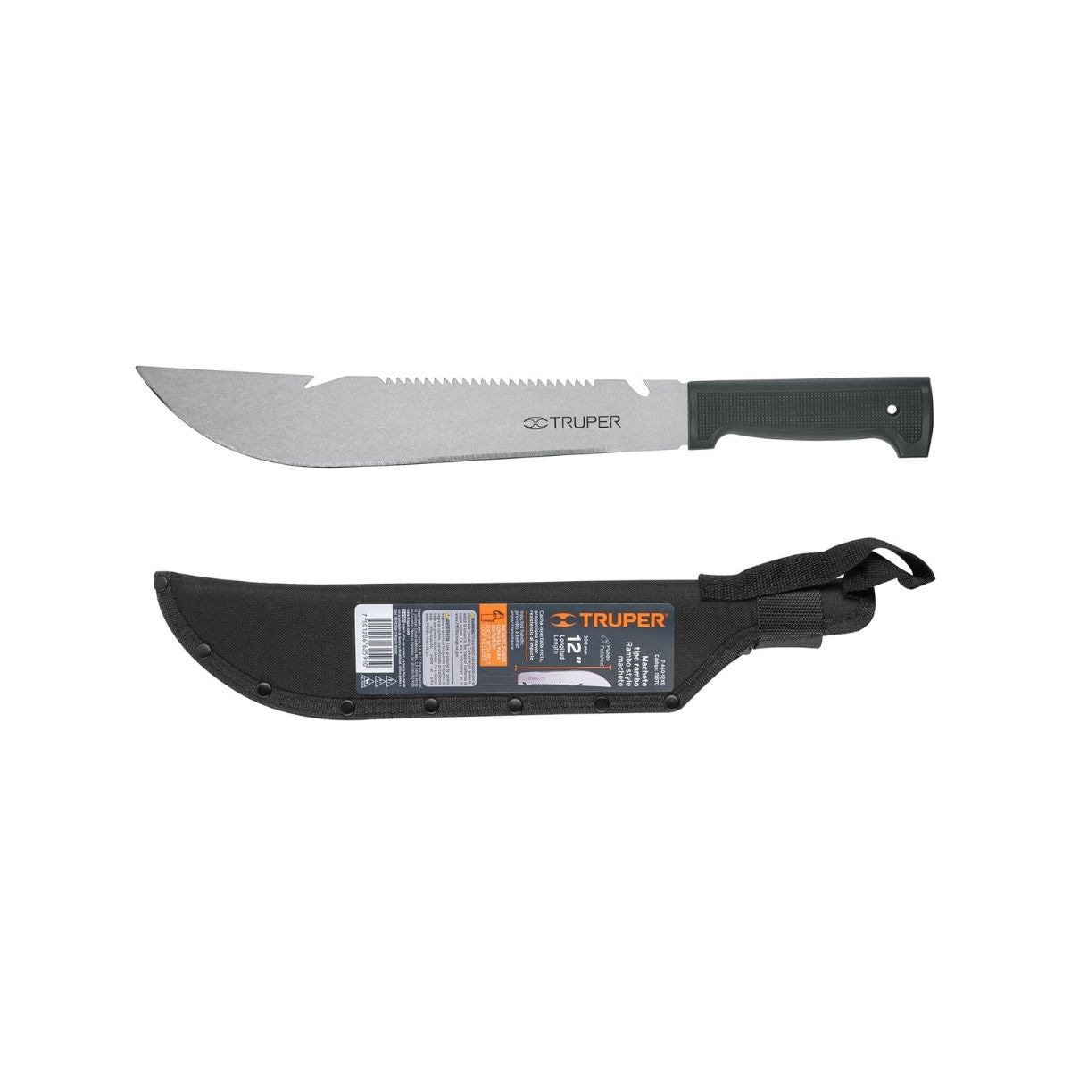 Machete Rambo 12" Con Funda Truper 15870