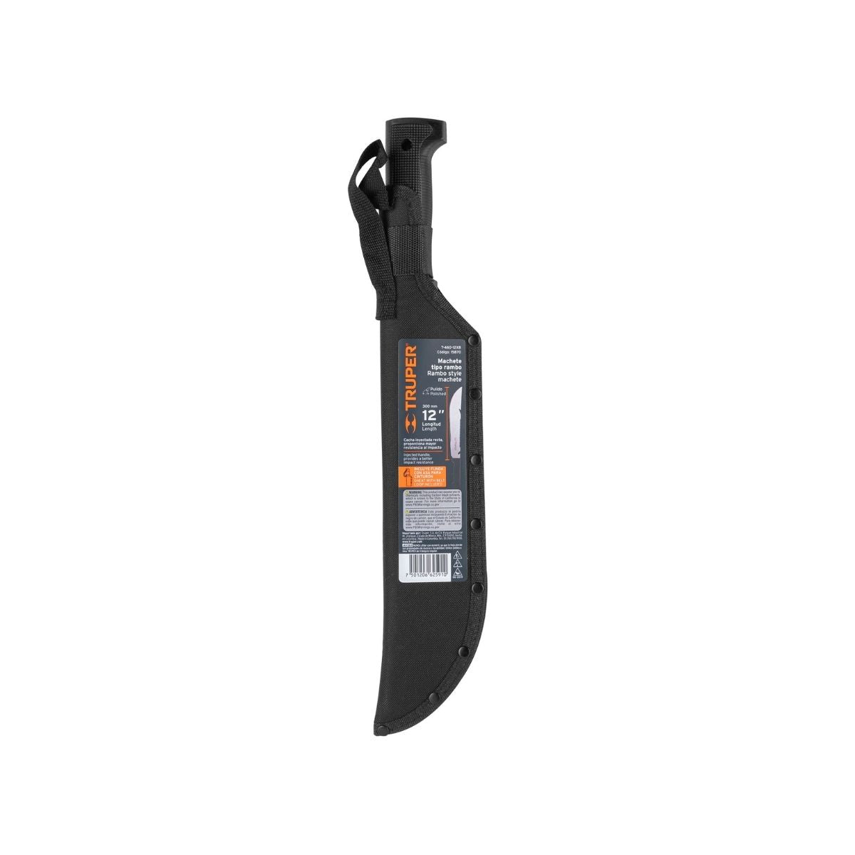 Machete Rambo 12" Con Funda Truper 15870