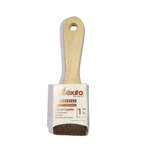 Brocha pelo de camello 1-1/2" Éxito