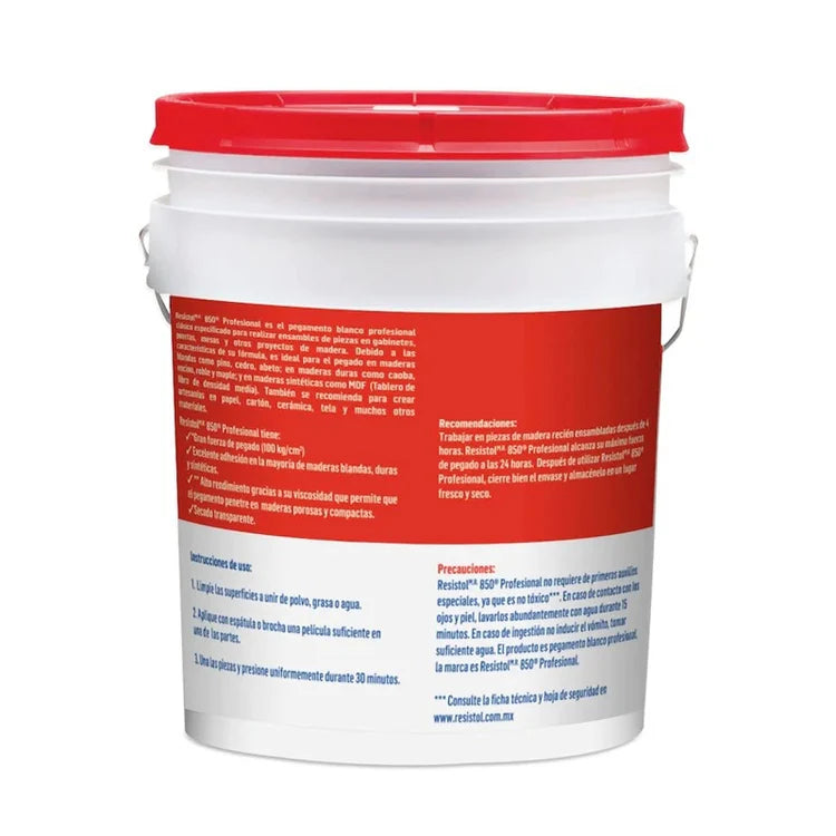 Resistol 850 Blanco Cubeta Con 20Kgs