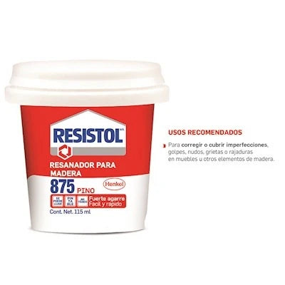 Resanador Resistol 875 Para Pino 115Ml
