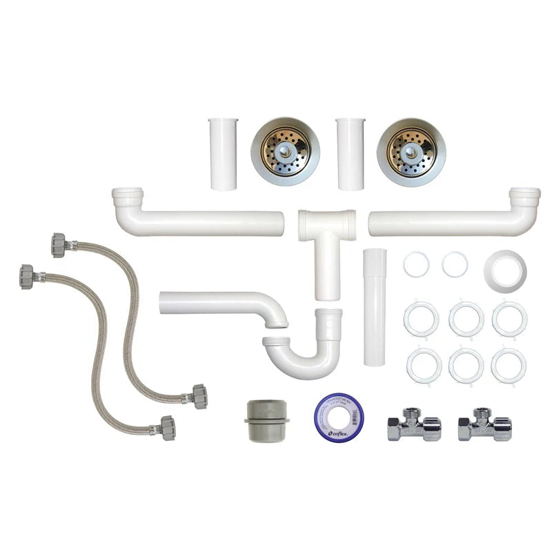 Kit De Instalación para Fregadero 2 Tinas Coflex PSV-F007