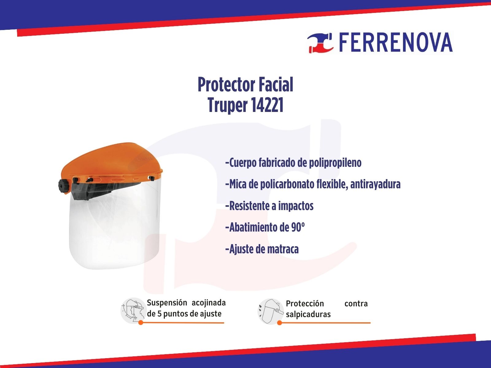 Protector Facial Truper 14221