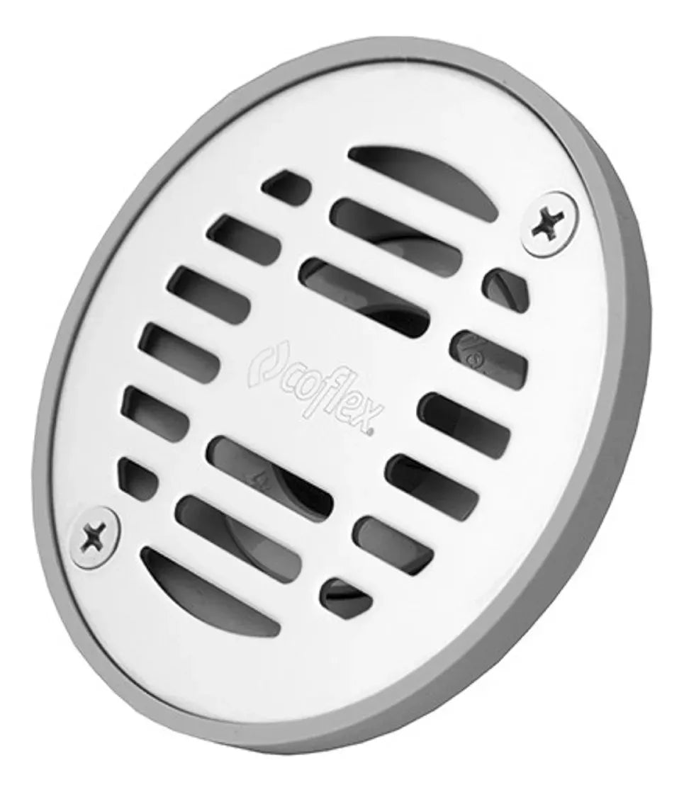 Coladera Redonda Con Rejilla Acero Inoxidable Coflex Pc-152