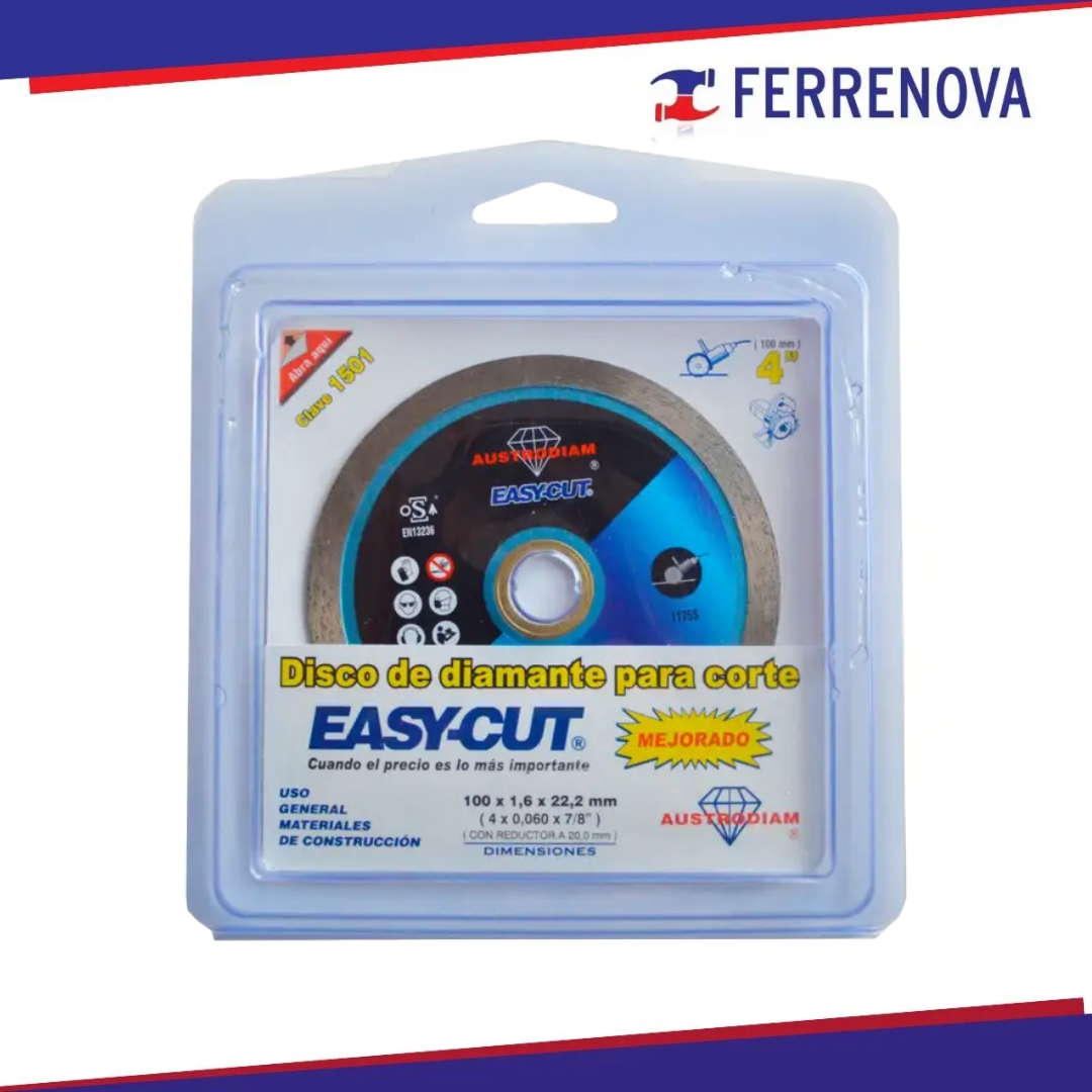 Disco De Diamante 1501 100X1.3X22.2 Austromex