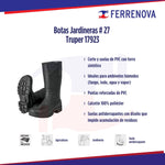 Botas Jardineras #25 Truper 17921