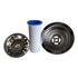 Contracanasta De Acero Inoxidable Tubo 10 cm Fleximatic 4406