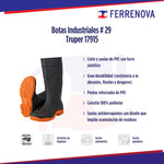 Botas Industriales # 25 Truper 17911