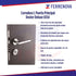 Cerradura L Puerta Principal Dexter Deluxe 6554
