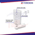 Timbre Inalámbrico Con Receptor Para Enchufar 1 Tono Volteck 46631