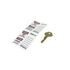 Candado De Bloqueo Rojo 38 x 6 mm Master Lock 410 Red