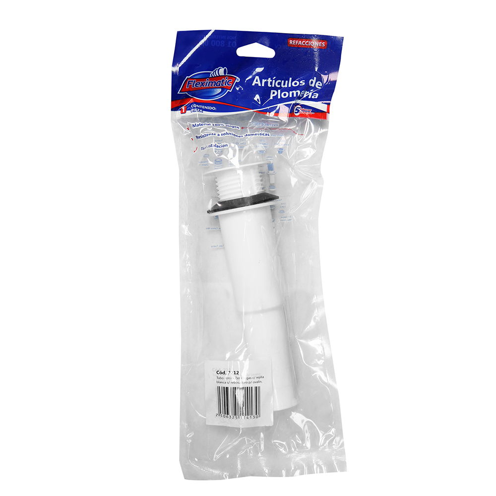 Tubo Contra C/Rejilla P/Ovalin Fleximatic 2212