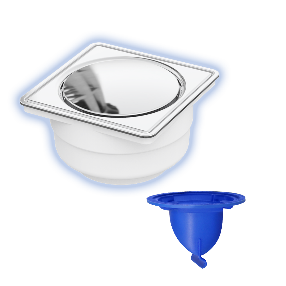 Coladera Universal Push Cuadrada Fleximatic 2248A