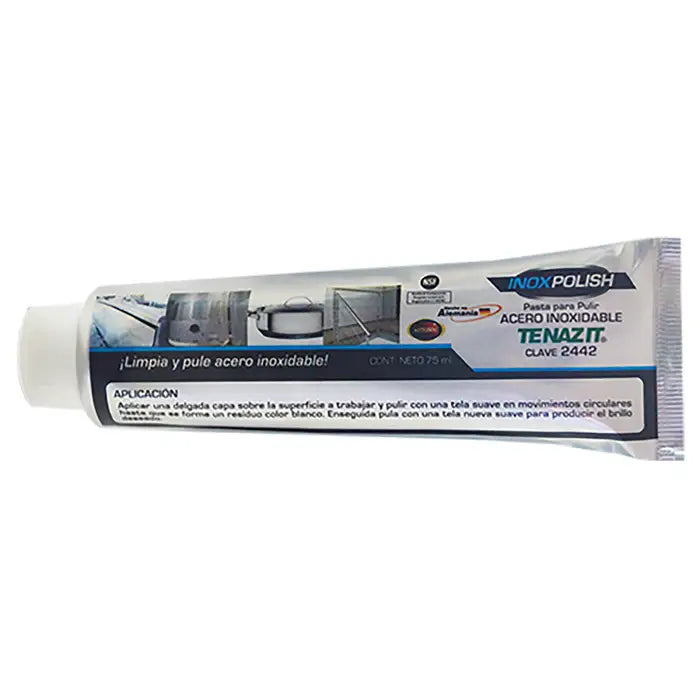 Pasta Para Pulir Acero Inox. 2442 Tubo 75Ml Austromex