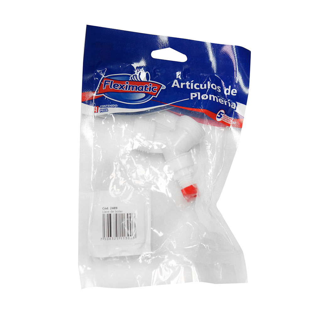 Llave Para Boiler Pvc Fleximatic 2489