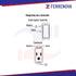 Placa Armada Contacto E Interruptor Sencillo Volteck Basic 25077