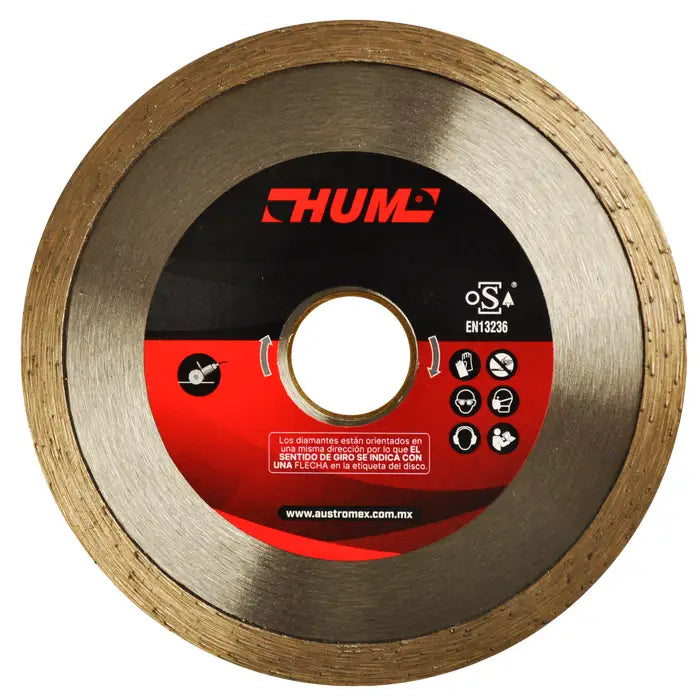 Disco Diamante Rin Continuo 2556 115X2X22.2 Hum Austromex