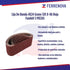 Lija De Banda 4X24 Grano 120 X-86 Roja Fandeli 5 PIEZAS