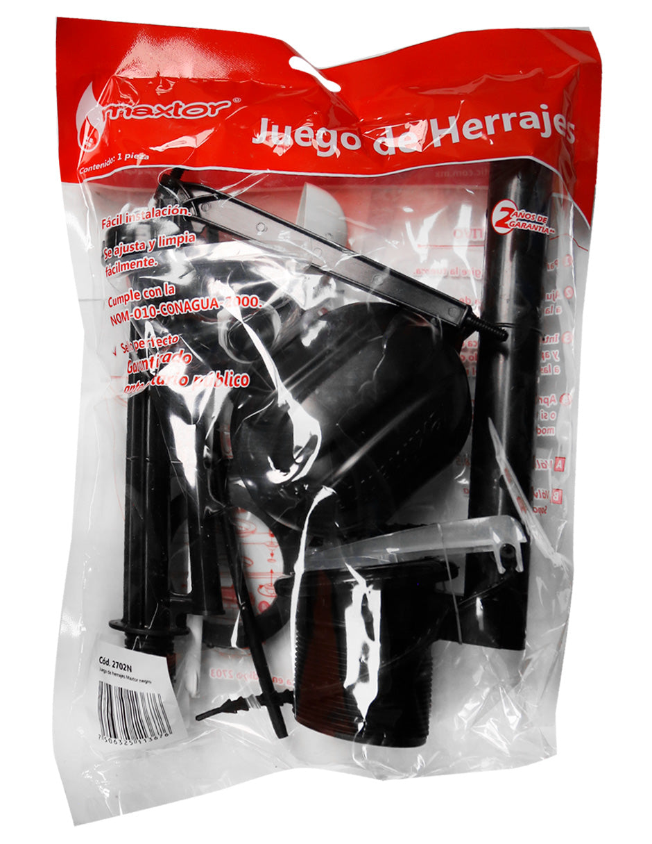 Herraje Col.Negro C/Sapo Maxtor Fleximatic 2702N