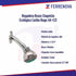 Regadera Ecológica Con Brazo Y Chapetón Rugo 44-CCE