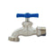 Llave Jardín De 1/2" Satinada Rugo 2-AS