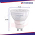 Lámpara De LED 4 W Tipo MR 16 Base GU10 Luz De Día Volteck 46215