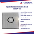 Tapa De Registro Con Coladera 30 x 30 Coflex PC-613