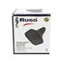 Regadera Cuadrada Piramidal Negro Sin Brazo ABS Rugo 44-NP