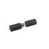 Bisagra tubular 3/4" negra Fanal