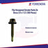 Pija Punta De Broca 1/4" x 1-1/2" ANCLO CAJA DE 100 PIEZAS