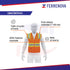 Chaleco De Seguridad Max Visibilidad Y 6 Bolsas Truper 13475