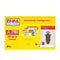 Taquete Avierto 1/4X1 1/2 Caja. Con 100 Fama 9491