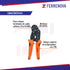 Kit De Crimpadora Y 500 Terminales Con Aislamiento Truper 103328
