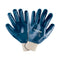 Guantes De Algodón Recubiertos De Nitrilo Puño Tejido Truper 15244