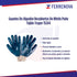 Guantes De Algodón Recubiertos De Nitrilo Puño Tejido Truper 15244