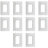 Placa 3 Salidas Blanco Simon S25 (10 Piezas)
