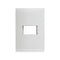 Placa 1 Salidas Blanco Simon S25