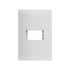 Placa 1 Salidas Blanco Simon S25