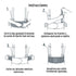 Faja Lumbar De Malla Transpirable Truper 11965