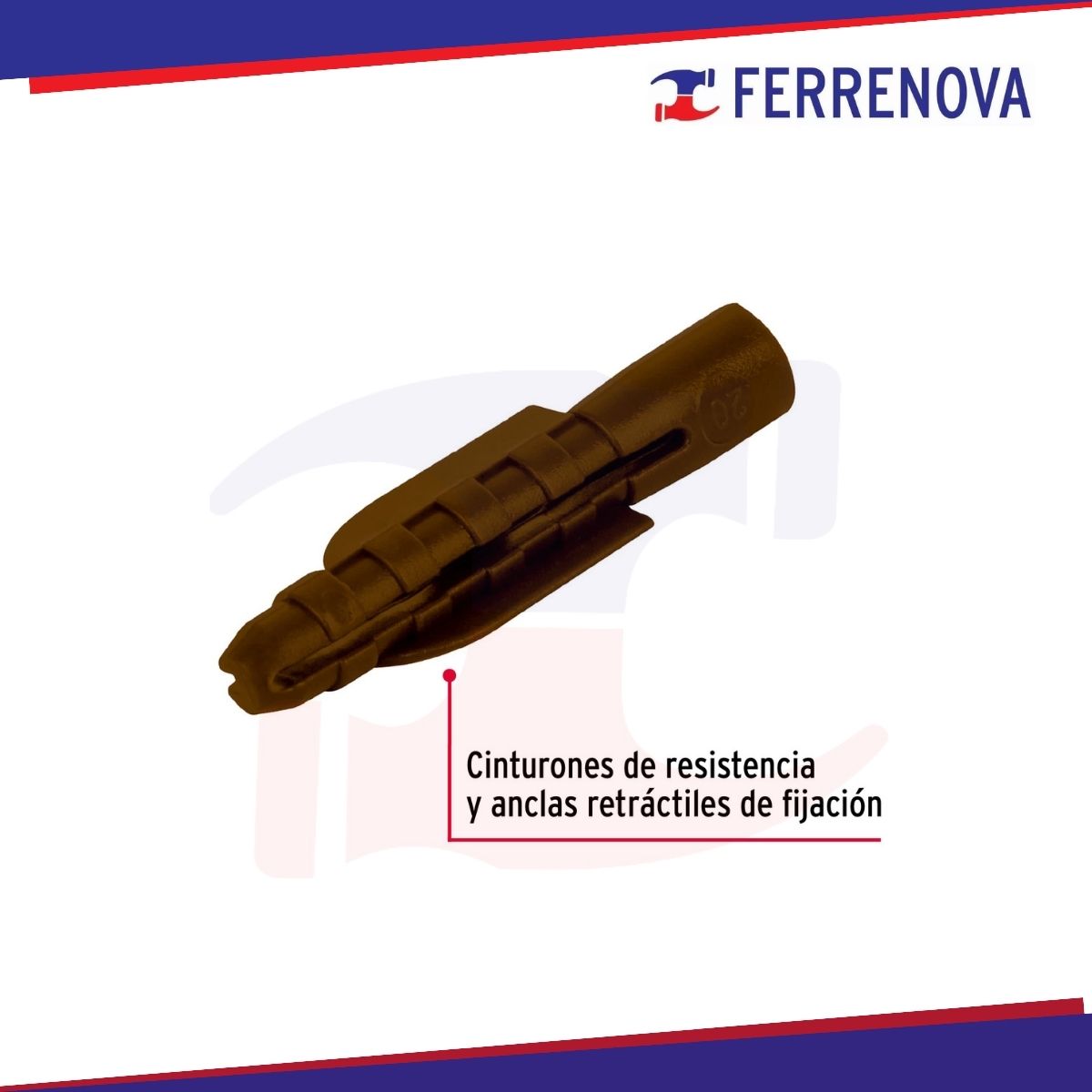 Taquetes De Plástico 5/16"  Bolsa Con 50 Piezas Fiero 44200