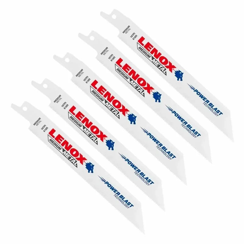 Segueta Sierra Sable 6 x 3/4 Pulgadas 5 Piezas Lenox 624R/20568