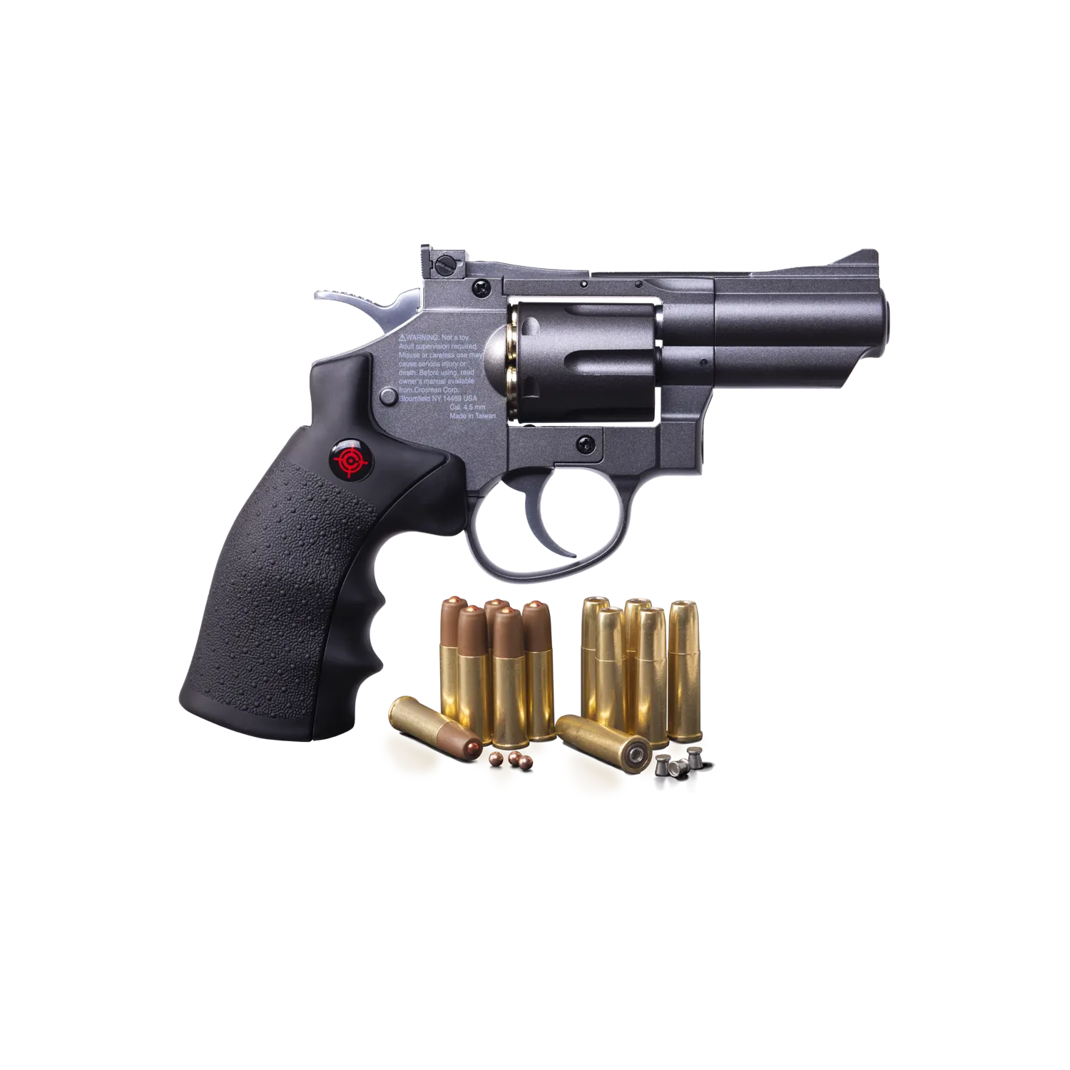 PISTOLA DEPORTIVA SREVOLVER SEMI AUTOMÁTICA CROSMAN SNR357