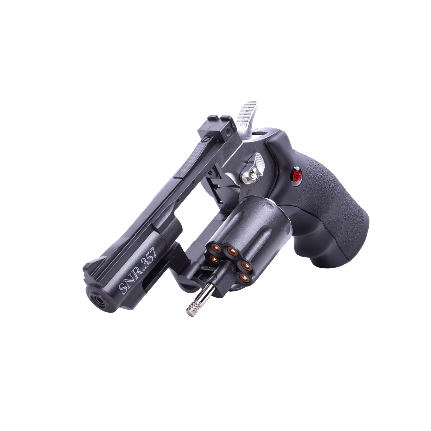 PISTOLA DEPORTIVA SREVOLVER SEMI AUTOMÁTICA CROSMAN SNR357