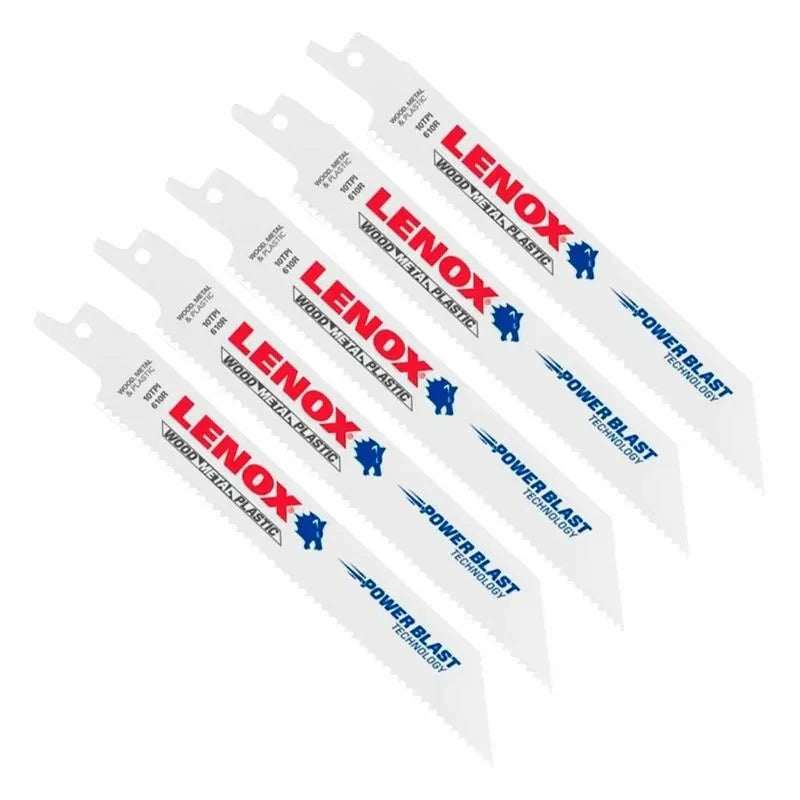 Segueta Sierra Sable 6 x 3/4" 5 Piezas Lenox 610R/20562