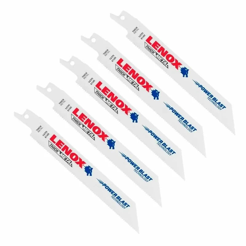 Segueta Sierra Sable 6 x 3/4 Pulgadas 5 Piezas Lenox 614R/20564