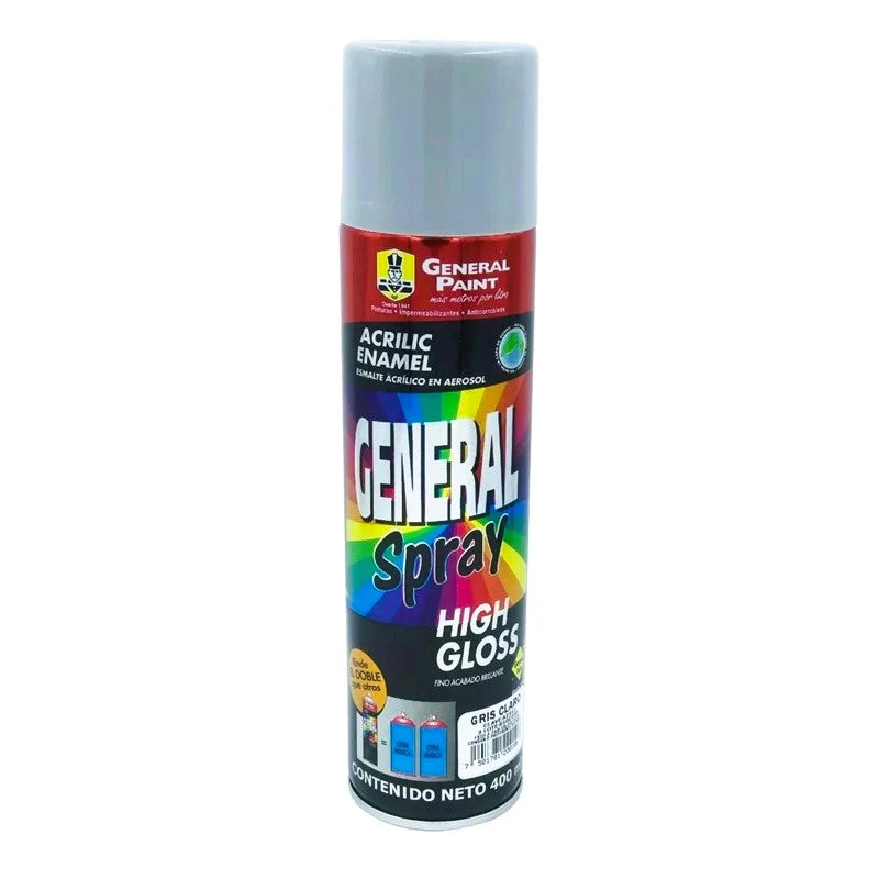 Pintura Aerosol Gris Maquina Claro General Paint A2311